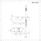 Mitigeur de douche thermostatique avec inverseur – Douchette – 2 fonctions - Noir - Nox