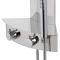 Colonne de douche d’angle thermostatique – Chromé - Earby