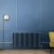 Pieds de radiateur rétro à 3 colonnes – Choix de finitions bleues – Windsor