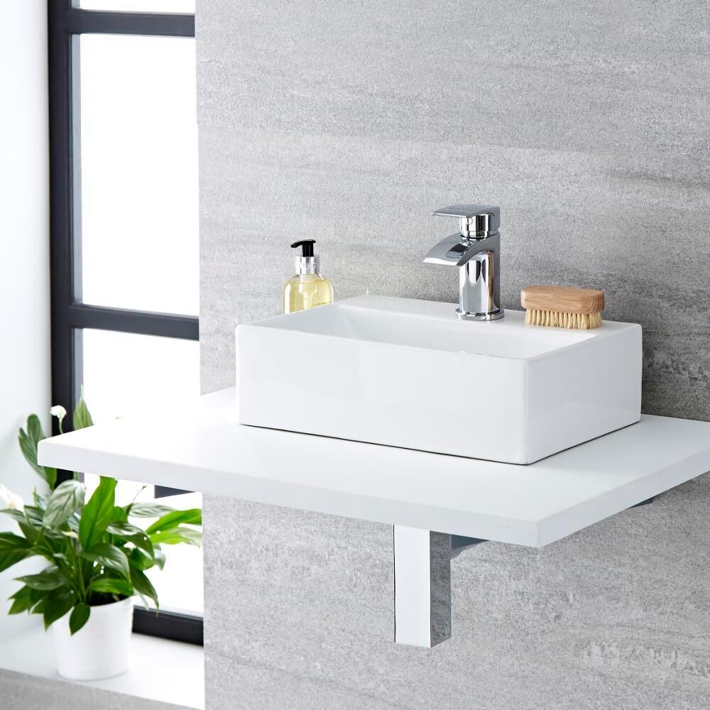 Lave-mains rectangulaire - 36 x 25 cm - Sandford