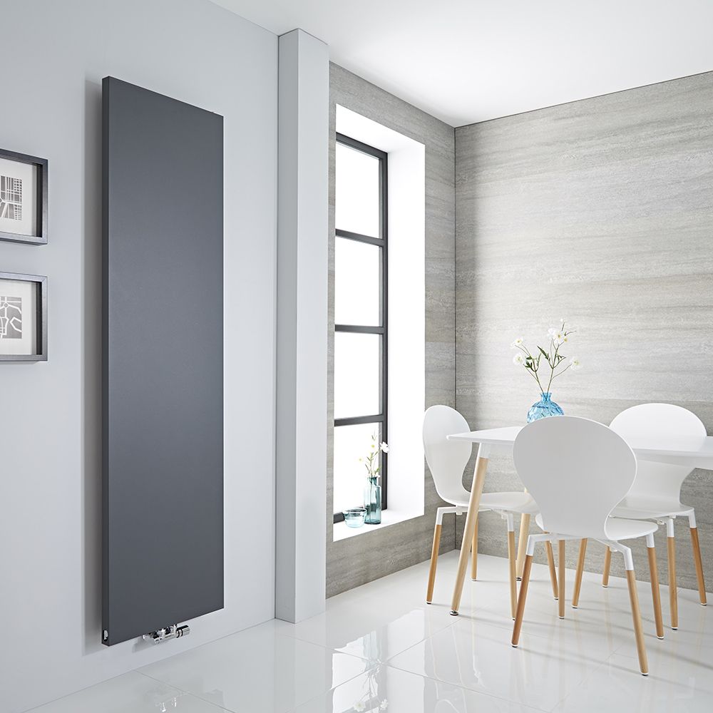Radiateur design plat vertical – 180 cm – Choix de tailles et de finitions - Rubi