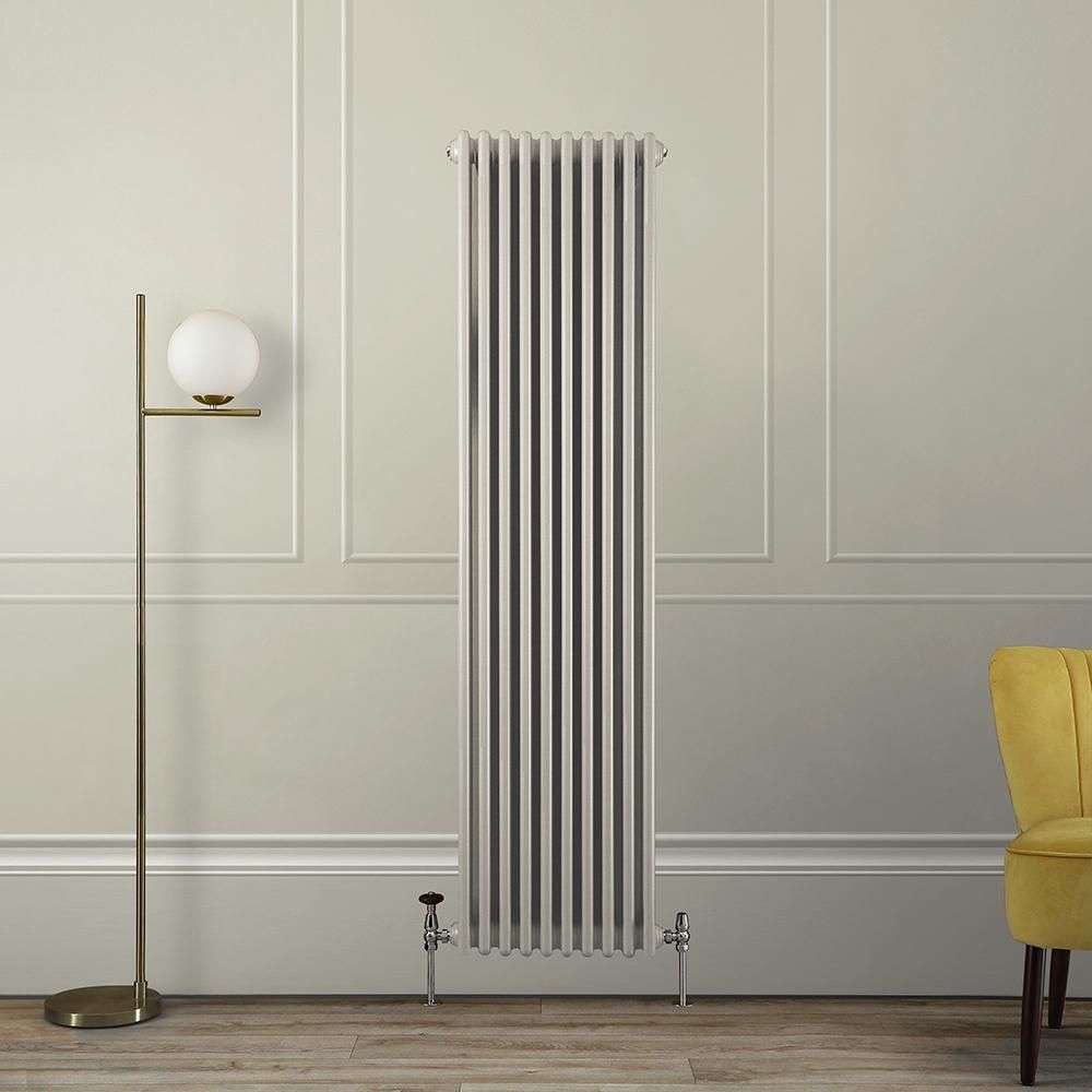 Radiateur vertical style fonte - 180 cm – Triple rang – Choix de finitions neutres et tailles – Windsor