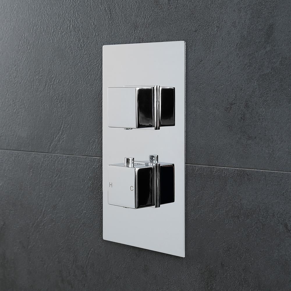 Mitigeur Douche Thermostatique Encastré Kubix Cubique