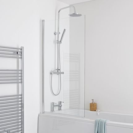 Pare baignoire cubique - 140 x 80cm - Portland