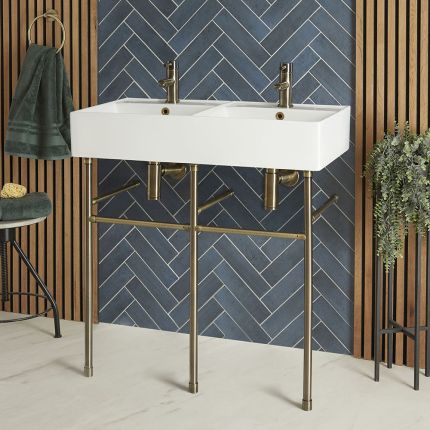Lavabo sur pieds – Choix de tailles et de finitions - Halwell