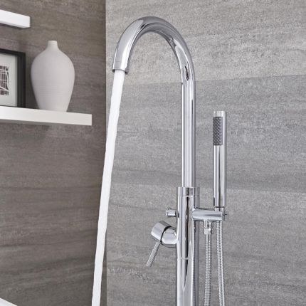 Mitigeur baignoire douche îlot avec douchette – Choix de finitions