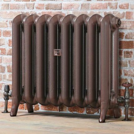 Radiateur fonte - 56 cm – Cuivre antique – Tailles multiples – Erté