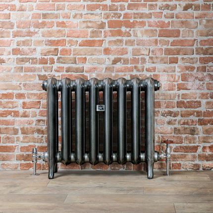 Radiateur fonte - 56 cm - Étain foncé – Tailles multiples – Erté