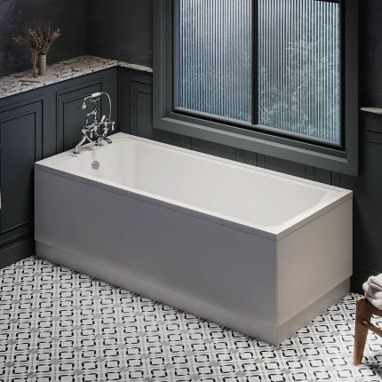 Baignoire rectangulaire rétro – Choix de tailles et de tabliers de qualité première – Richmond