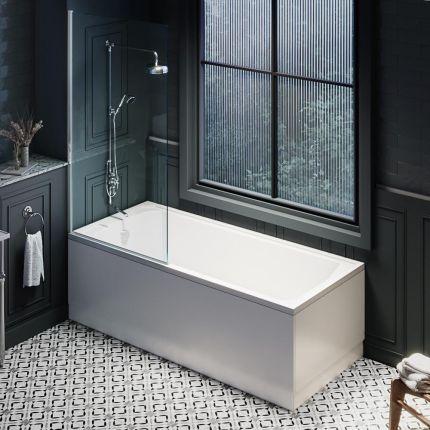 Baignoire douche rétro – Choix de tailles, de pare baignoires et de tabliers – Richmond