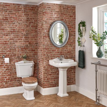 Pack WC et lavabo sur colonne - Windsor
