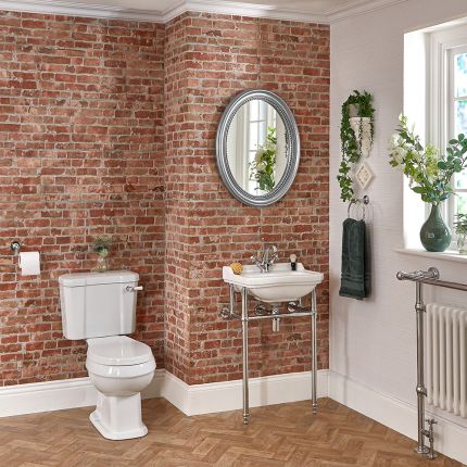 Pack WC rétro et lavabo sur pieds - Richmond