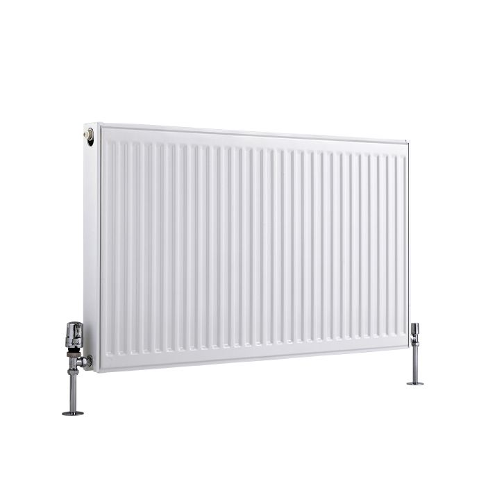Radiateur horizontal (type 21) – Blanc – 60 cm x 100 cm – Eco