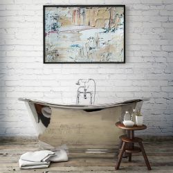 Baignoire à double dos rétro – Nickel – Choix de tailles – Sienna