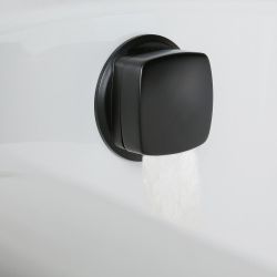 Vidage-remplissage baignoire et bonde moderne – Noir - Preto