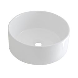 Vasque à poser ronde - Ø 40cm - Covelly & Mitigeur mural - Como