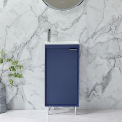 Meuble lave-mains - Avec lavabo - 40 cm – Choix de finitions et de poignées - Edge