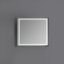 Miroir LED étanche – 75 cm x 70 cm – Choix de finitions – Bromley