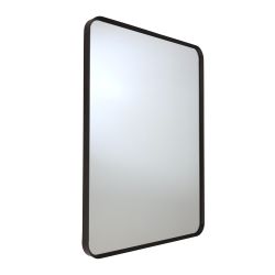 Miroir mural - Noir - 80 cm x 60 cm - Arne