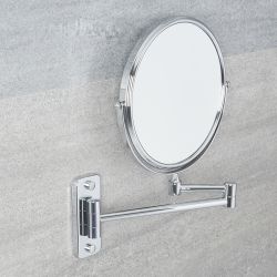 Miroir de Salle de Bains grossissant Ø 20cm