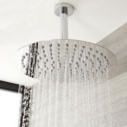 Bras pour Pomme de douche 20 cm à fixer au plafond