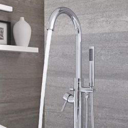 Mitigeur baignoire douche îlot avec douchette – Choix de finitions