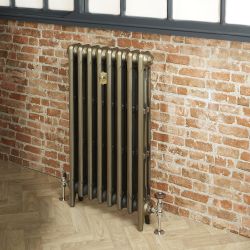 Radiateur fonte - 86 cm - Laiton naturel - Choix de tailles - Mercury