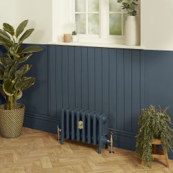Radiateur fonte - 35,7 cm - Hague Blue 30 de Farrow & Ball - Choix de tailles - Isabel