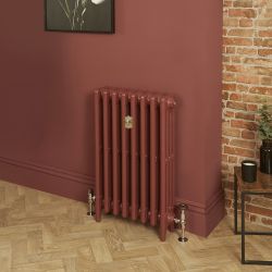 Radiateur fonte - 76 cm - 4 colonnes - Eating Room Red 43 de Farrow & Ball  - Choix de tailles - Mercury