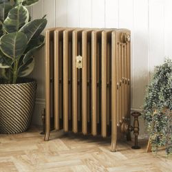 Radiateur fonte – 66 cm – Or baroque – Tailles multiples - Isabel
