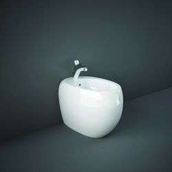 Bidet à poser moderne – Blanc brillant – RAK Cloud x Hudson Reed