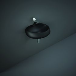 Vasque suspendue moderne – Noir mat – 55 cm x 42,5 cm – RAK Cloud x Hudson Reed