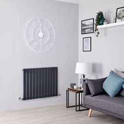 Radiateur design horizontal à panneaux plats – Choix de finitions et de tailles – Delta
