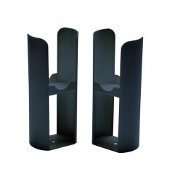 Pieds de radiateur pour montage au sol – Pour radiateurs plats – Choix de finitions – Delta