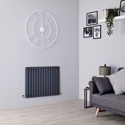 Radiateur design horizontal - Anthracite - Choix de tailles - Vitality