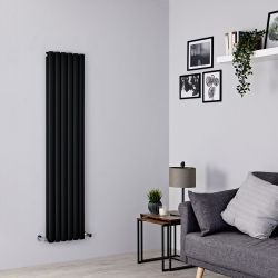 Radiateur design vertical noir - Choix de tailles - Vitality