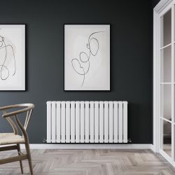 Radiateur convecteur design horizontal – 60 cm – Choix de finitions et de tailles – Alpha