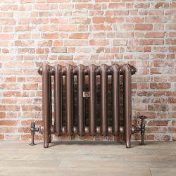 Radiateur fonte - 56 cm – Cuivre antique – Tailles multiples – Erté