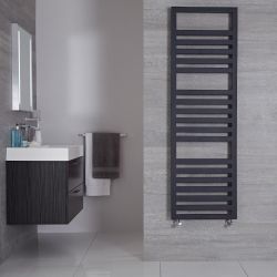 Sèche-serviettes - Anthracite - 160 cm x 50 cm -Ponza