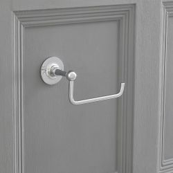 Dérouleur de papier toilette chromé