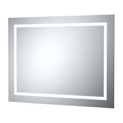 Miroir chauffant éclairé LED – 21 watts – 80 cm x 60 cm