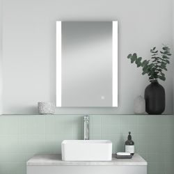 Miroir d’ambiance chauffant éclairé LED – 21 watts – 50 cm x 70 cm