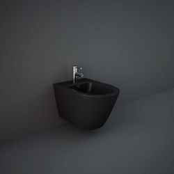 Bidet suspendu moderne – Noir mat – RAK Feeling x Hudson Reed
