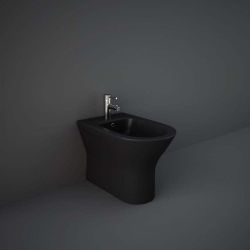Bidet à poser moderne – Noir mat – RAK Feeling x Hudson Reed