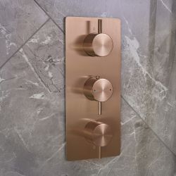 Mitigeur douche thermostatique encastrable - 2 fonctions - Choix de finitions - Otto