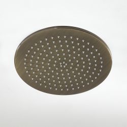 Pommeau de douche rond moderne – Ø30 cm – Laiton brossé – Clarus