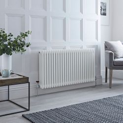 Radiateur style fonte rétro horizontal – Choix de tailles, de finitions et de rangs – Windsor