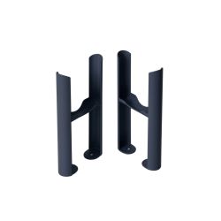 Pieds de radiateur pour les radiateurs style fonte à triple colonnes – Choix de finitions (finition douce) – Windsor