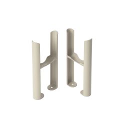 Pieds de radiateur rétro à 3 colonnes – Choix de finitions neutres – Windsor