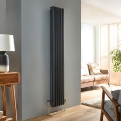 Radiateur style fonte vertical – 180 cm – Double rang – Choix de finitions et de largeurs – Atticus
